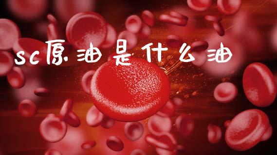 sc原油是什么油_https://wap.lxcailiao.com_股权投资_第1张