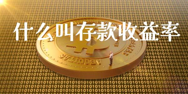 什么叫存款收益率_https://wap.lxcailiao.com_金融监管_第1张