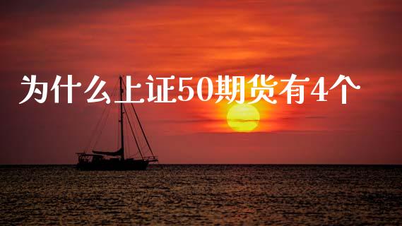 为什么上证50期货有4个_https://wap.lxcailiao.com_金融监管_第1张
