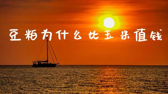 豆粕为什么比玉米值钱_https://wap.lxcailiao.com_财务管理_第1张