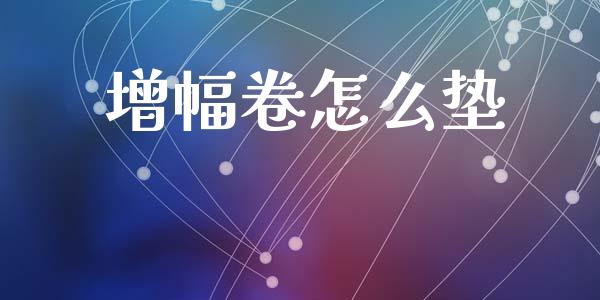 增幅卷怎么垫_https://wap.lxcailiao.com_融资担保_第1张