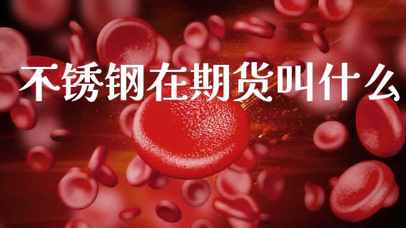 不锈钢在期货叫什么_https://wap.lxcailiao.com_财务管理_第1张