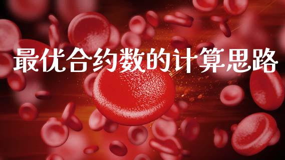 最优合约数的计算思路_https://wap.lxcailiao.com_财务管理_第1张