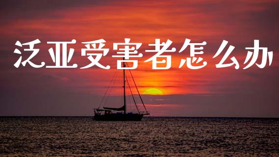 泛亚受害者怎么办_https://wap.lxcailiao.com_股权投资_第1张