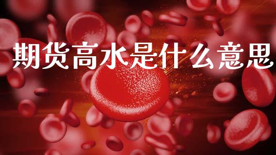 期货高水是什么意思_https://wap.lxcailiao.com_股权投资_第1张