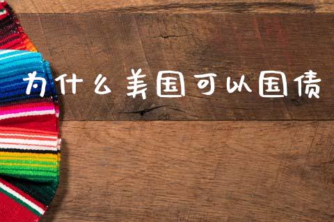 为什么美国可以国债_https://wap.lxcailiao.com_财务管理_第1张