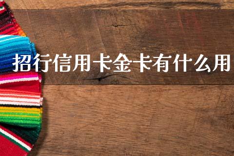 招行信用卡金卡有什么用_https://wap.lxcailiao.com_股权投资_第1张