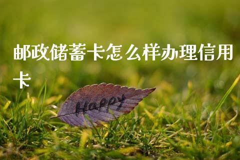 邮政储蓄卡怎么样办理信用卡_https://wap.lxcailiao.com_融资担保_第1张