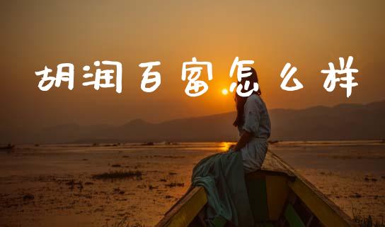 胡润百富怎么样_https://wap.lxcailiao.com_融资担保_第1张