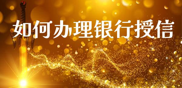 如何办理银行授信_https://wap.lxcailiao.com_融资担保_第1张