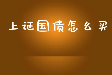 上证国债怎么买_https://wap.lxcailiao.com_融资担保_第1张