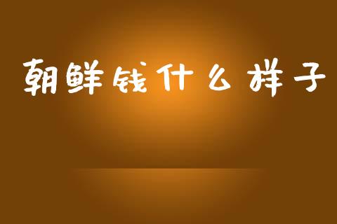 朝鲜钱什么样子_https://wap.lxcailiao.com_财务管理_第1张