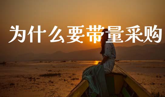 为什么要带量采购_https://wap.lxcailiao.com_金融监管_第1张