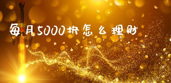 每月5000块怎么理财_https://wap.lxcailiao.com_金融监管_第1张
