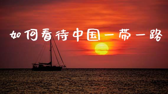 如何看待中国一带一路_https://wap.lxcailiao.com_融资担保_第1张