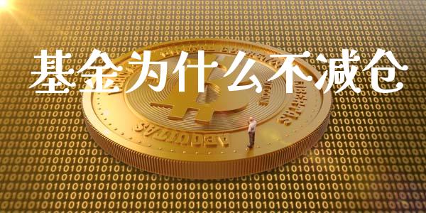 基金为什么不减仓_https://wap.lxcailiao.com_股权投资_第1张