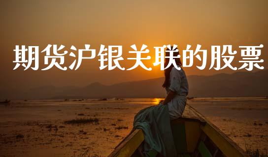 期货沪银关联的股票_https://wap.lxcailiao.com_金融监管_第1张