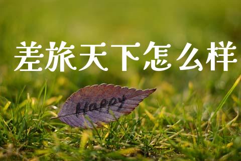 差旅天下怎么样_https://wap.lxcailiao.com_财务管理_第1张