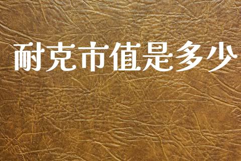 耐克市值是多少_https://wap.lxcailiao.com_股权投资_第1张