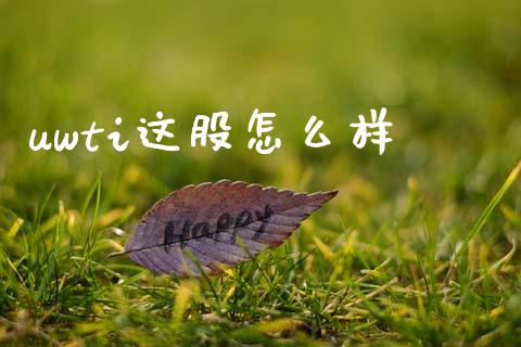 uwti这股怎么样_https://wap.lxcailiao.com_股权投资_第1张
