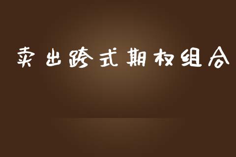卖出跨式期权组合_https://wap.lxcailiao.com_股权投资_第1张