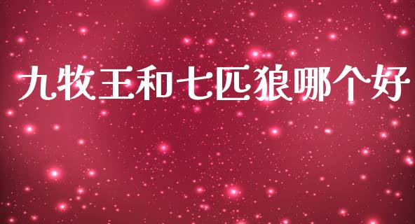 九牧王和七匹狼哪个好_https://wap.lxcailiao.com_股权投资_第1张