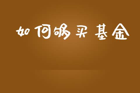 如何够买基金_https://wap.lxcailiao.com_股权投资_第1张