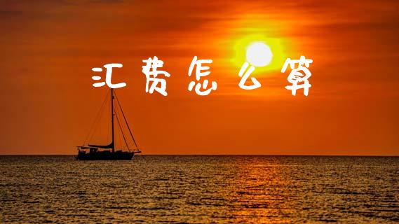 汇费怎么算_https://wap.lxcailiao.com_融资担保_第1张
