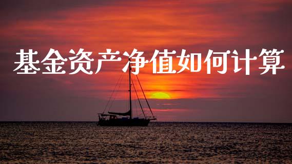 基金资产净值如何计算_https://wap.lxcailiao.com_融资担保_第1张
