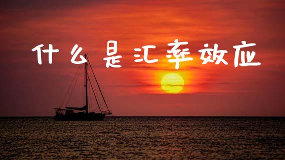 什么是汇率效应_https://wap.lxcailiao.com_金融监管_第1张
