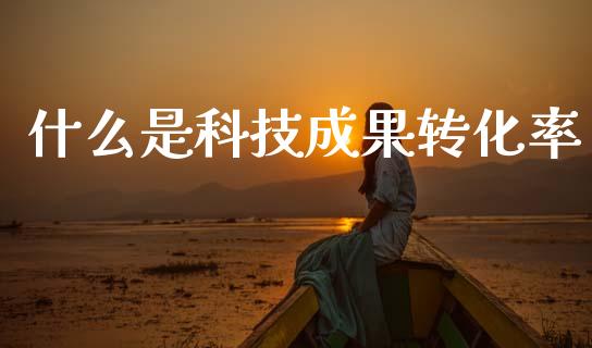 什么是科技成果转化率_https://wap.lxcailiao.com_财务管理_第1张