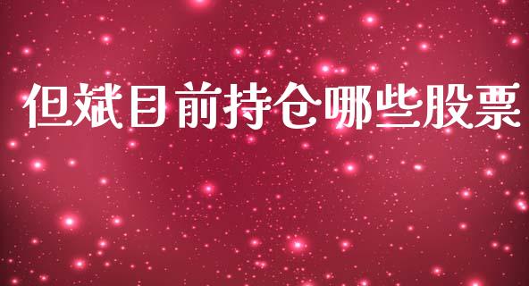 但斌目前持仓哪些股票_https://wap.lxcailiao.com_融资担保_第1张