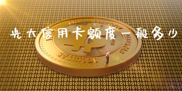 光大信用卡额度一般多少_https://wap.lxcailiao.com_股权投资_第1张