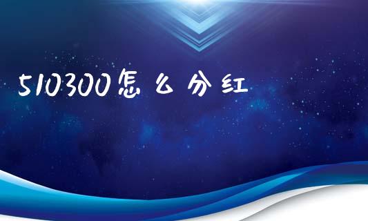 510300怎么分红_https://wap.lxcailiao.com_金融监管_第1张