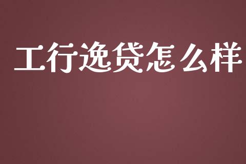 工行逸贷怎么样_https://wap.lxcailiao.com_股权投资_第1张