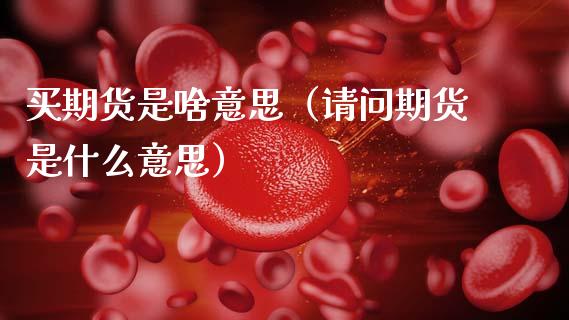 买期货是啥意思(请问期货是什么意思)_财务管理_第1张_金融监管_融资担保_财务管理_股权投资 买期货是啥意思(请问期货是什么意思)_https://wap.lxcailiao.com_财务管理_第1张