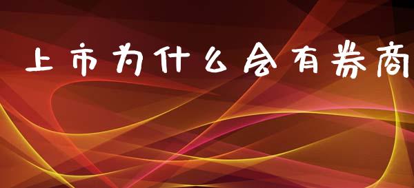 上市为什么会有券商_https://wap.lxcailiao.com_融资担保_第1张