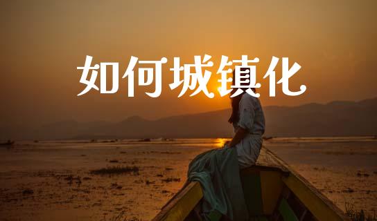 如何城镇化_https://wap.lxcailiao.com_财务管理_第1张