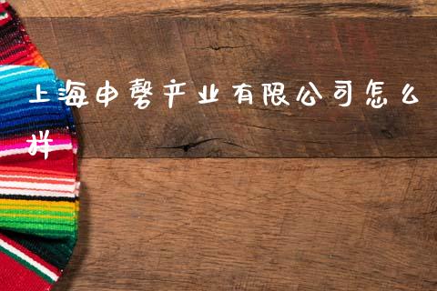上海申磬产业有限公司怎么样_https://wap.lxcailiao.com_金融监管_第1张