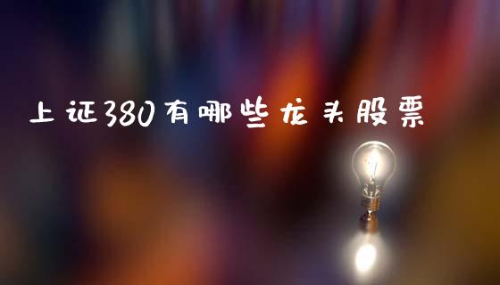 上证380有哪些龙头股票_https://wap.lxcailiao.com_金融监管_第1张