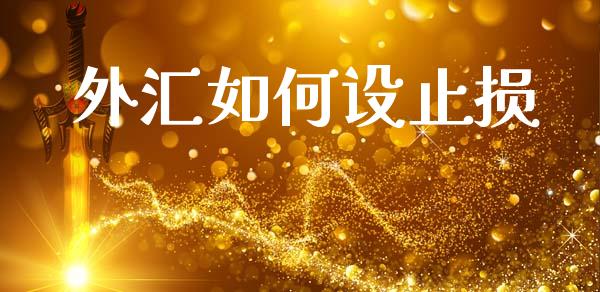 外汇如何设止损_https://wap.lxcailiao.com_财务管理_第1张