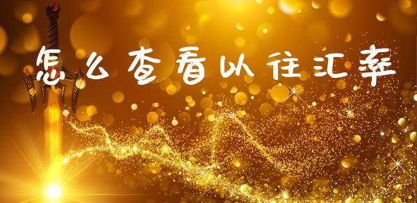 怎么查看以往汇率_https://wap.lxcailiao.com_财务管理_第1张