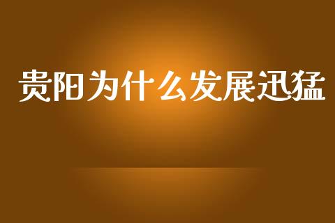 贵阳为什么发展迅猛_财务管理_第1张_金融监管_融资担保_财务管理_股权投资 贵阳为什么发展迅猛_https://wap.lxcailiao.com_财务管理_第1张