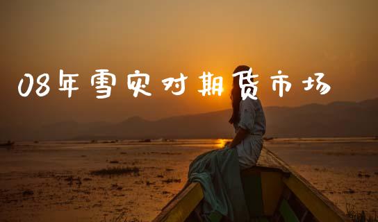 08年雪灾对期货市场_https://wap.lxcailiao.com_融资担保_第1张