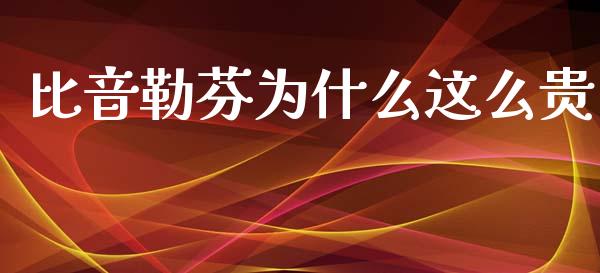 比音勒芬为什么这么贵_https://wap.lxcailiao.com_股权投资_第1张