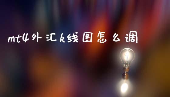 mt4外汇k线图怎么调_https://wap.lxcailiao.com_金融监管_第1张