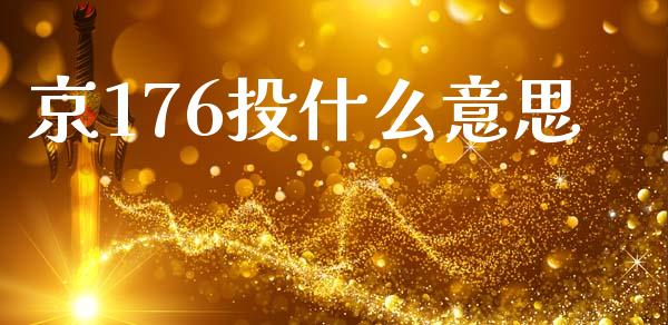 京176投什么意思_https://wap.lxcailiao.com_股权投资_第1张