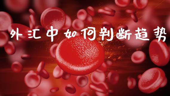 外汇中如何判断趋势_https://wap.lxcailiao.com_金融监管_第1张