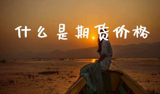 什么是期货价格_https://wap.lxcailiao.com_融资担保_第1张