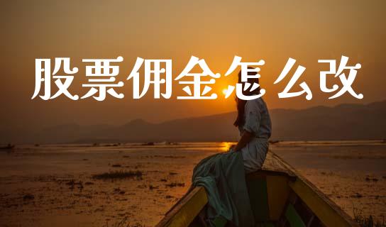 股票佣金怎么改_https://wap.lxcailiao.com_融资担保_第1张